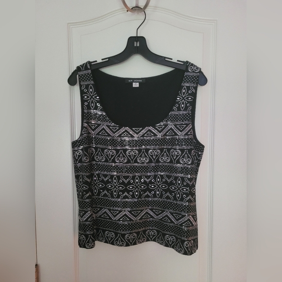 St John Black & Silver Jacket & Shirt Set - Picture 6 of 9